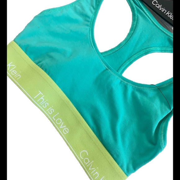 Calvin Klein Bralette Small Lot Of 3 Bras Wirefree Triangle Lightly Lined NWT - Picture 4 of 8